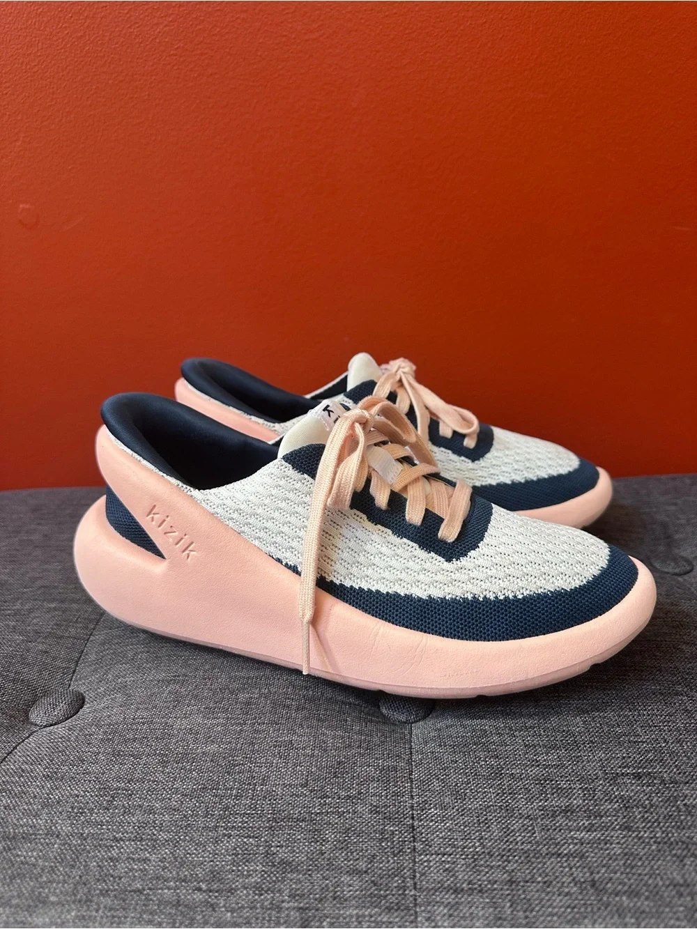 Kizik Roamer Bahama Hands Free Step in Slip On Sneakers Women’s Size 7.5 - Picture 1 of 13